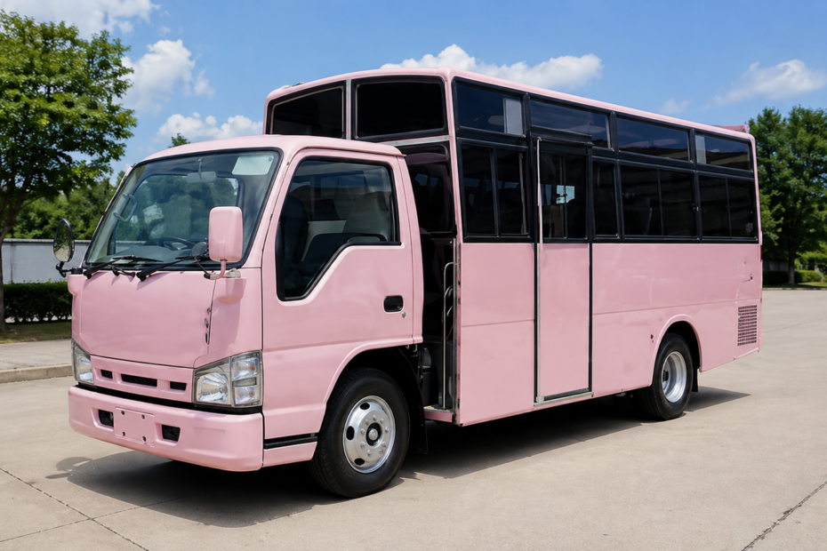 Isuzu NKR Bus in Kenya