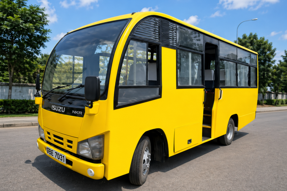Isuzu NKR Bus in Kenya