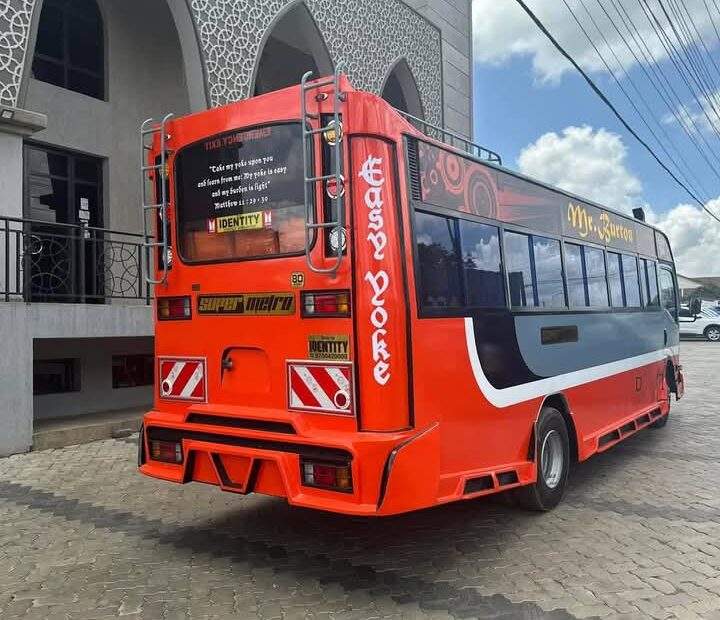 Isuzu NPR Bus in Kenya