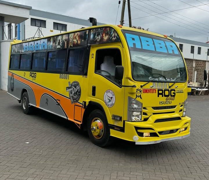 Isuzu NQR Bus in Kenya